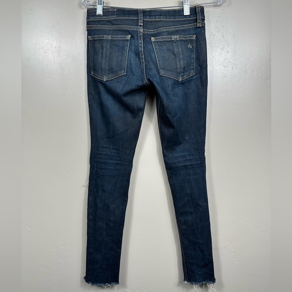 Rag & Bone Destroyed / Patchwork Skinny Jeans Mid… - image 2
